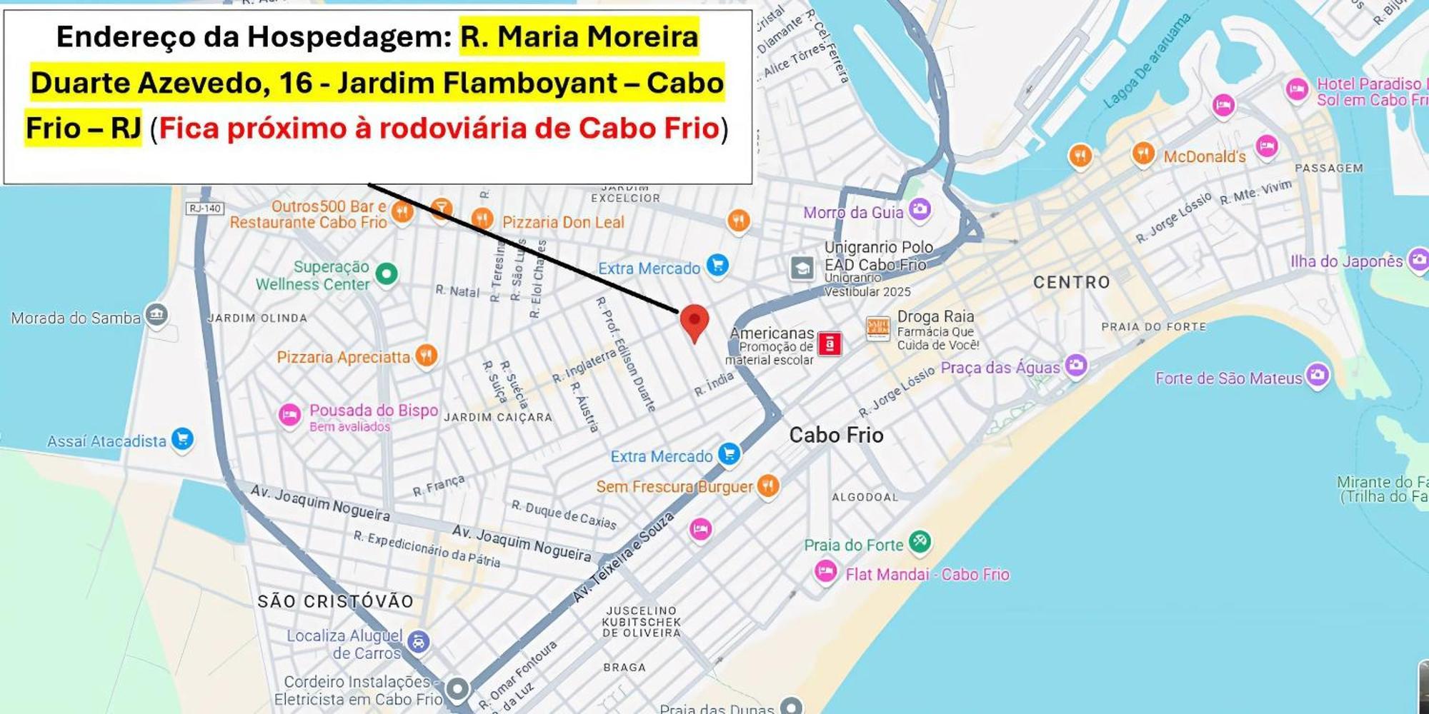 Cabo Frio - Suites - Jardim Flamboyant - Aluguel Economico Exterior foto