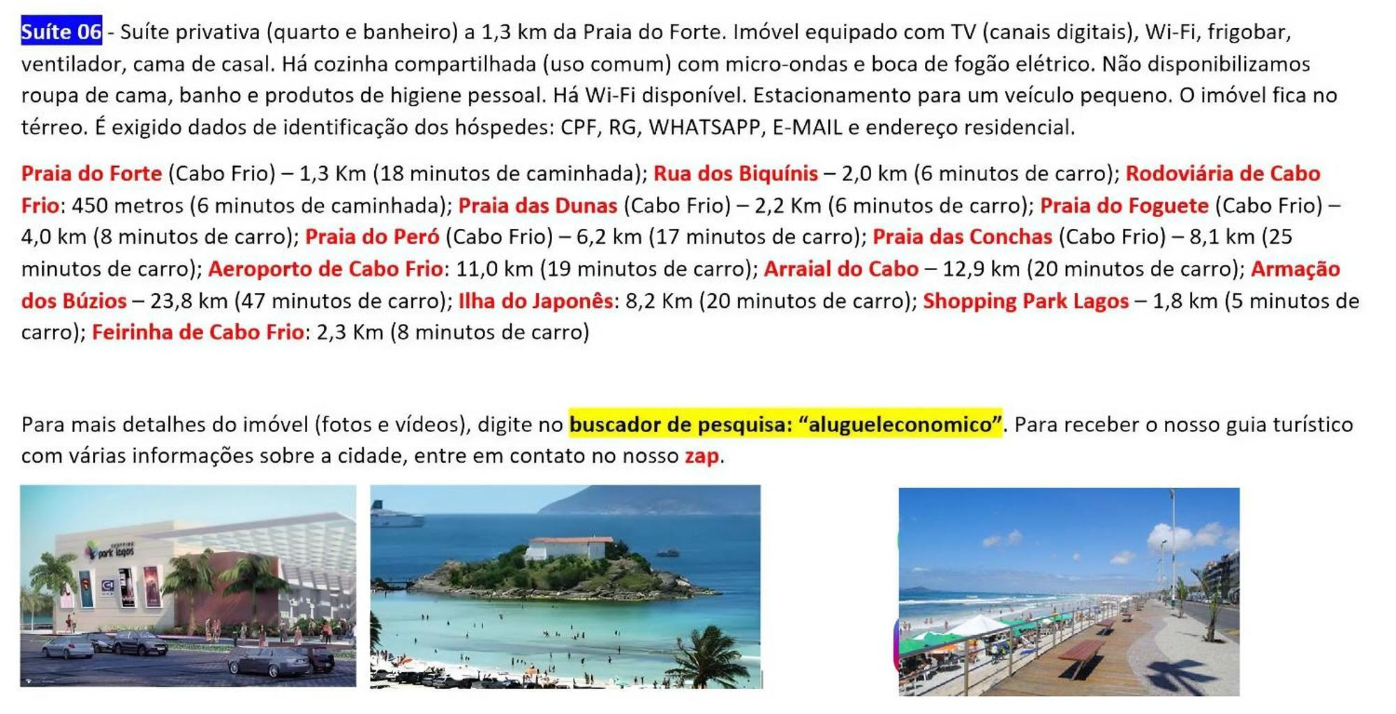 Cabo Frio - Suites - Jardim Flamboyant - Aluguel Economico Exterior foto